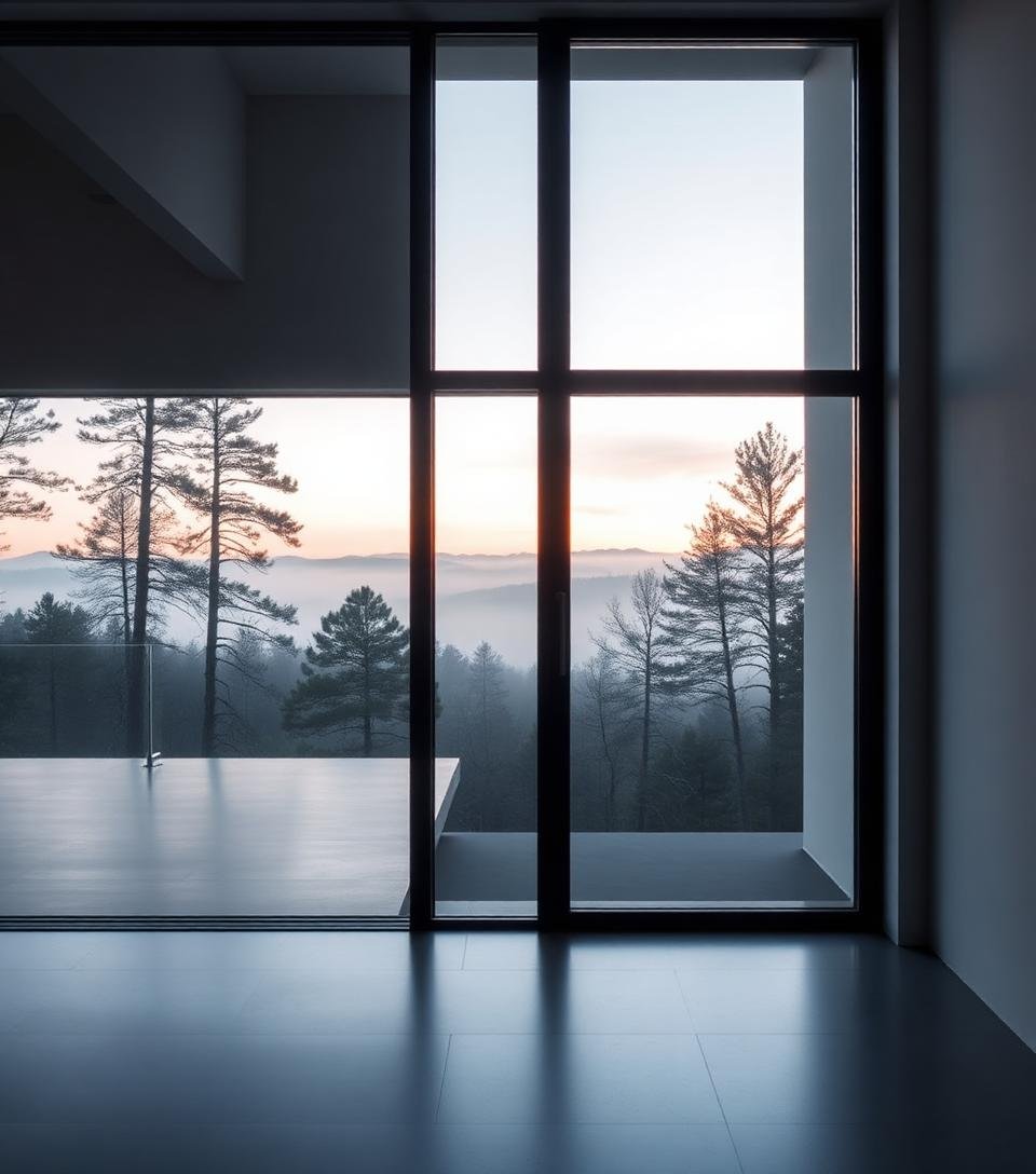 Sliding glass door right panel